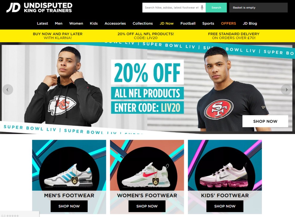 jd sports product image
