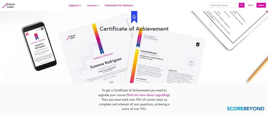 futurelearn product image