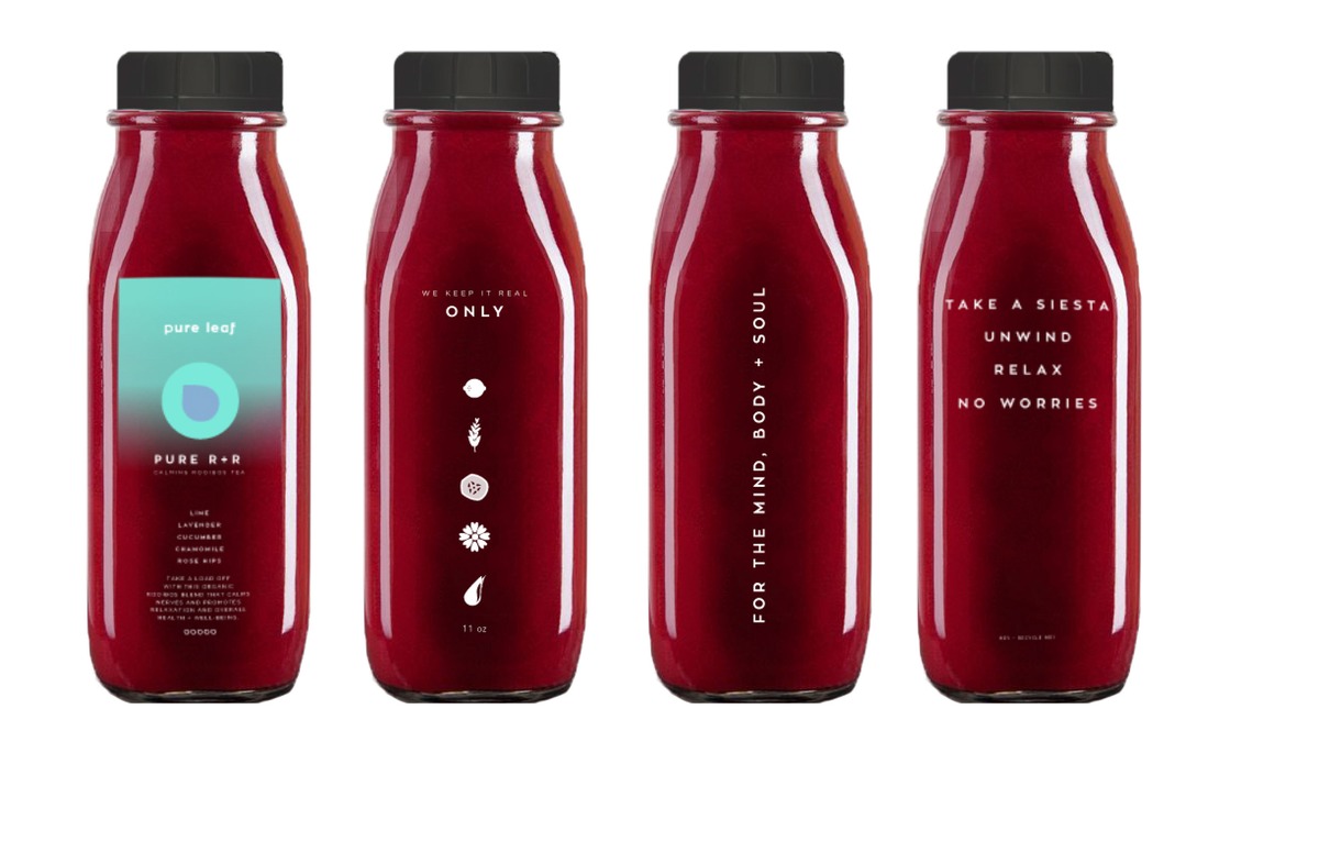 purple leaf umbrella product image