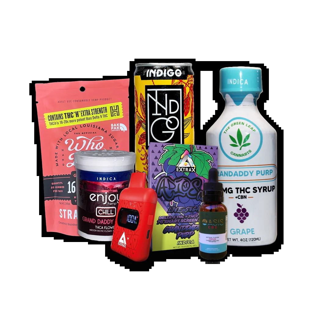 purple leaf umbrella product image