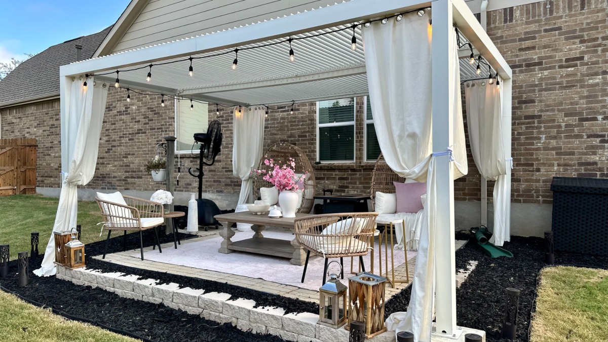 purple leaf umbrella product image